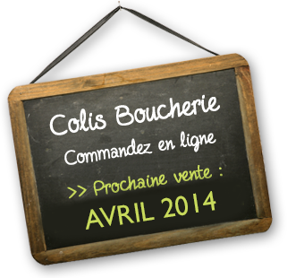 Livraison &agrave; domicile de produits de Boucherie 'Pays de Brive uniquement'